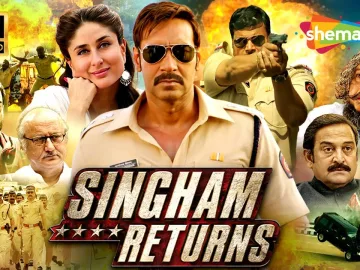 Ajay Devgn's Singham Returns Full Movie 4K - MUST WATCH Action Blockbuster💥 | bollywood latest movie